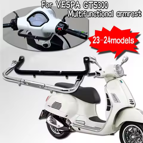 For Vespa GTS300 2023 2024 Multi-Function Extension Bracket Children's Armrest Helmet Hook Storage R