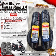 Ban Motor CORSA V22 Ring 17 Tubeless Ban Tubles Depan Belakang Motor Bebek Vixion Moge Ring 17