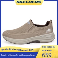 Skechers รองเท้า GO Walk 5 รองเท้าผู้ชาย รองเท้าผ้าใบ ULTRA GO GO รองเท้าลําลองผู้ชาย Go Walk 4 รองเท้าเดินแฟชั่นรองเท้าวิ่ง ขนาดใหญ่ 47 48