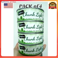 NEW Signature SELECT Tuna Chunk Light In Water 142g Pack of 4