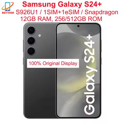 Samsung Galaxy S24+ S24 Plus 5G S926U1 6.7" Dynamic LTPO AMOLED ROM 256/512GB RAM 12GB Snapdragon NF