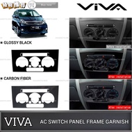 AMAZING PERODUA VIVA CENTER AC SWITCH PANEL FRAME COVER GARNISH AIRCOND SWITCH CONTROL PANEL FRAME ACCESSORIES