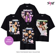 Twice Group Member Print Cotton T-Shirt - Featuring Nayeon, Tzuyu, Jihyo, Dahyun, Sana, Mina