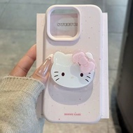 casing realme c15 realme 11 5g casing Cartoon Cartoon Kitty Bracket Suitable for OPPOreno14 Phone Ca