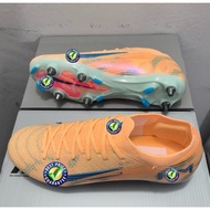 SG Football Boots (Detachable) 39-45 Men's New Orange Waterproof Hooked Football Boots