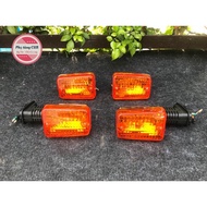 Cub turn signals with square lights 82-84-DD, high quality products (with the word Japan like origin
