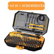 145 in 1 Precision Screwdriver Set Professional Electronics Repair Hand Tool kit with 132 Bits Magne
