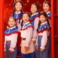 Jade Plate Shawl - Ethnic Dance Costume for Kids