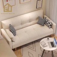 3097 Beige 小戶型梳化床 Sofa Bed 梳化椅床 Futon 單人梳化椅 摺床 折疊床 休閒椅 梳化 雙人梳化 沙發床 送Cushion 單人梳化 布藝梳化 全新 臥室 陽台 房間 客廳
