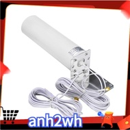 【A-NH】4G LTE Antenna SMA External Antennna 3G 4G Outdoor Antenna 10-12DBi with Dual SMA Connector for 3G 4G Router Modem
