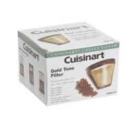 [3美國直購] Cuisinart GTF 原廠 10-14杯 咖啡機用 金屬濾網 濾杯 免濾紙過濾網 Gold Tone Coffee Filter _CC2