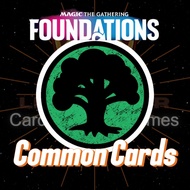 [MTG] [FDN] Collection Of Common Cards From Foundation [Green]