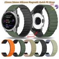 Garmin Descent G2 G1 Mk3i Mk2i Mk2 Mk Quick Release Strap 22mm 26mm Silicone Magnetic