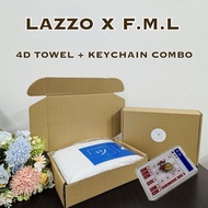[SG Local Seller] 4D & Toto Design Super Huat Bath & Face Towel + Keychain Combo | 140cm x 70cm