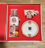 限量版：黑白奶茶 x 駱駝牌，黑白85 周年奶茶杯碟、駱駝牌保溫瓶，連環保袋