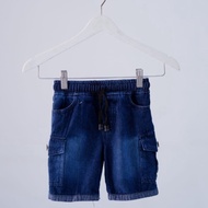 Wholesale Levis Boys Jeans Shorts 1-4 Years Thick Stretchy - Dark Blue Wholesale mix 6pcs