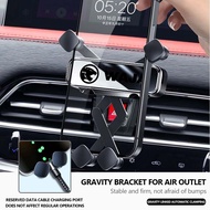 Car Phone Holder Air Vent Phone Holder 360 Rotating Car Mobile Phone Holder For Proton Wira Iriz Exo