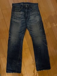 Levis 47501 0037 501xx jeans denim w34 l34 lvc made in japan