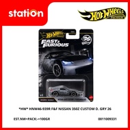 HW_ HNW46-939R F&F NISSAN 350Z CUSTOM D. GRY 26 - DIECAST