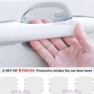 Sk sticker sticker Transparent Protective anti-Scratch Scratch handle car door handle car door guard bowl