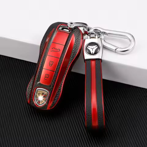Car Smart Key Case Cover Shell Holder for Porsche Cayenne 958 911 Lepin 996 Macan Panamera 997 944 9