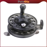[PETSOLA] Fly Fishing Reel Left / Right Hand Retrieve Fly Reel Ice Fishing Reel Wheel
