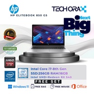 Hp EliteBook 850 G5 | intl core i7 8th Gen @1.90GHz  | 16 GB RAM | 256 GB SSD | MS Office 24 |