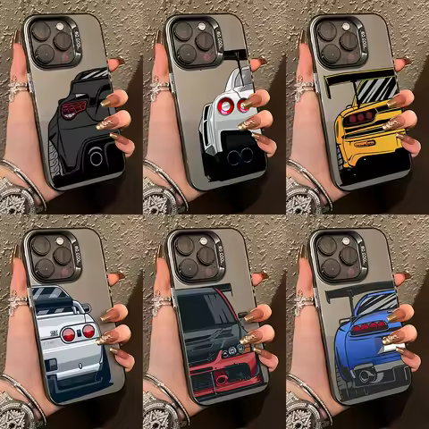 Cool JDM Sports Car Matte Phone Case for Huawei Honor 400 200 90 X6b X7a X9a X5 X8a X9b X7b X9C X5C 