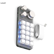 RGB 15-Key Programmable Mini Macro Pad - คีย์บอร์ดเกมพร้อม 3 ปุ่ม