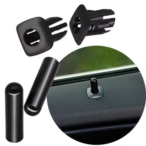 ABS+PC Car Door Latch Pin For F10 F02 F07 E70 E84 E90 F35 F18 E70 E89 Door Screw Knob Cap Cover Trim