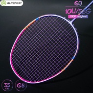 Alpsport GJ 10U 52g Ultra-light Max 35 lbs Legal Original Badminton Racket Professional Carbon Fiber