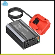 Car Power Inverter 300W USB A Port 18W for  Li-Ion Battery Outdoor Inverter Type-C PD65W Power Stati