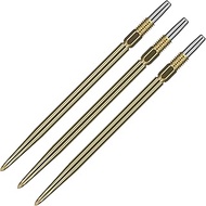 Target Darts Swiss Points, Smooth Swiss Point Dart Tips (Pack of 3) 40 mm, Gold, Change Dart Tips, P