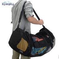 [vsrhkq] Mesh Duffel Bag, Pool Tote Bags Diving Snorkel Gear Bags Storage Strap