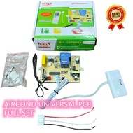 UNIVERSAL MODIFY PCB BOARD FOR AIR CONDITIONER WITH REMOTE CONTROL MULTI AIRCOND PCB UNIVERSAL AIRCOND BOARDREPAIR RENEW