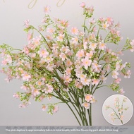 Artificial flowers, daphne, winter jasmine, wedding decoration floral arrangements, aisle flower arr