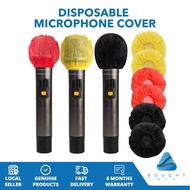 2Pcs Disposable Karaoke Microphone Covers - Non-woven Mic Sleeves
