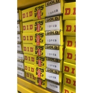 DID 525VX3-120ZB Gold Black Chain