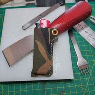 leather lighter case / sarung lighter cricket camo