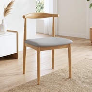 Furniture Direct SIENNA Metal Dining Chair-Oak