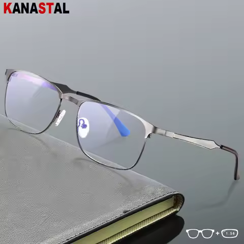 Men CR39 Optical Lenses Reading Glasses Prescription Myopia Eyewear Women Blue Light Blocking Comput