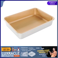 [sg stock] Nordicware Aluminium Non-Stick Rectangular Cake Pan Silver 9 x 13 Inch