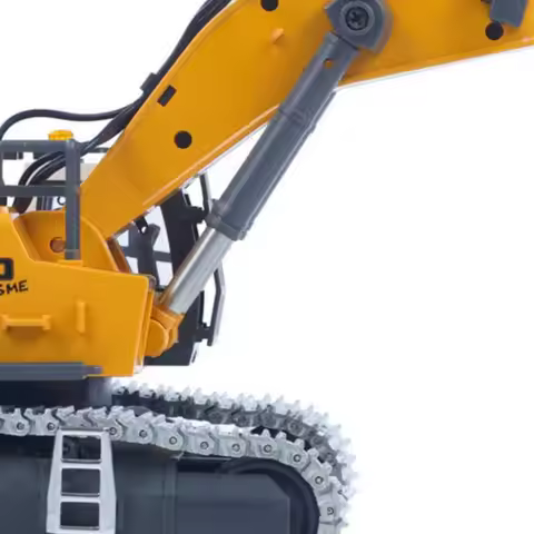 1/50 RC Excavator Remote Control K970 Engineering Cars Electric Lifting Digger Metal Bucket Tracks L