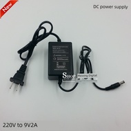 multi plug plug adapter Regulated DC power supply 220V to 9V 2000mA/2A DC DC9V two-wire power adapte