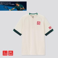 🇯🇵日本直送🇯🇵 日本行貨 Japan Uniqlo RF Tops  Dry EX Polo (Kids) 費達拿 網球衫 Roger Federer Tennis Legend - Off Whi