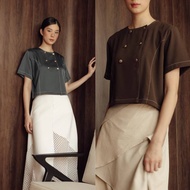 CMYK GANNI SHIRT/ Top/ Wanita