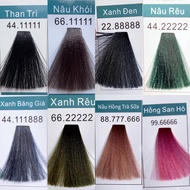 [Nataki] Màu Nhuộm Thời Trang Nataki Than Trì Nâu Khói Xanh Đen Nâu Rêu Xanh Băng Giá Xanh Rêu Nâu H