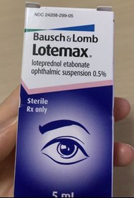 Lotemax 0.5% Ophthalmic Suspension  5ml| 消炎眼藥水
