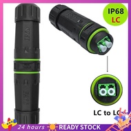 【HOT SALE】 P68 Waterproof LC Dual Core Fiber Optical Coupler P68 Waterproof LC Dual Core Fiber Optic