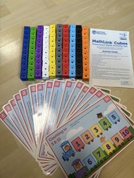 Learning Resources MathLink Cubes 幼兒數學活動套裝